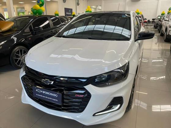 CHEVROLET ONIX 1.0 TURBO FLEX RS AUTOMÁTICO CHEVROLET ONIX 1.0 TURBO FLEX RS AUTOMÁTICO
